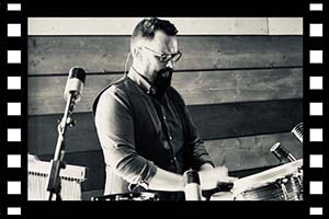 Phil Jack playing congas